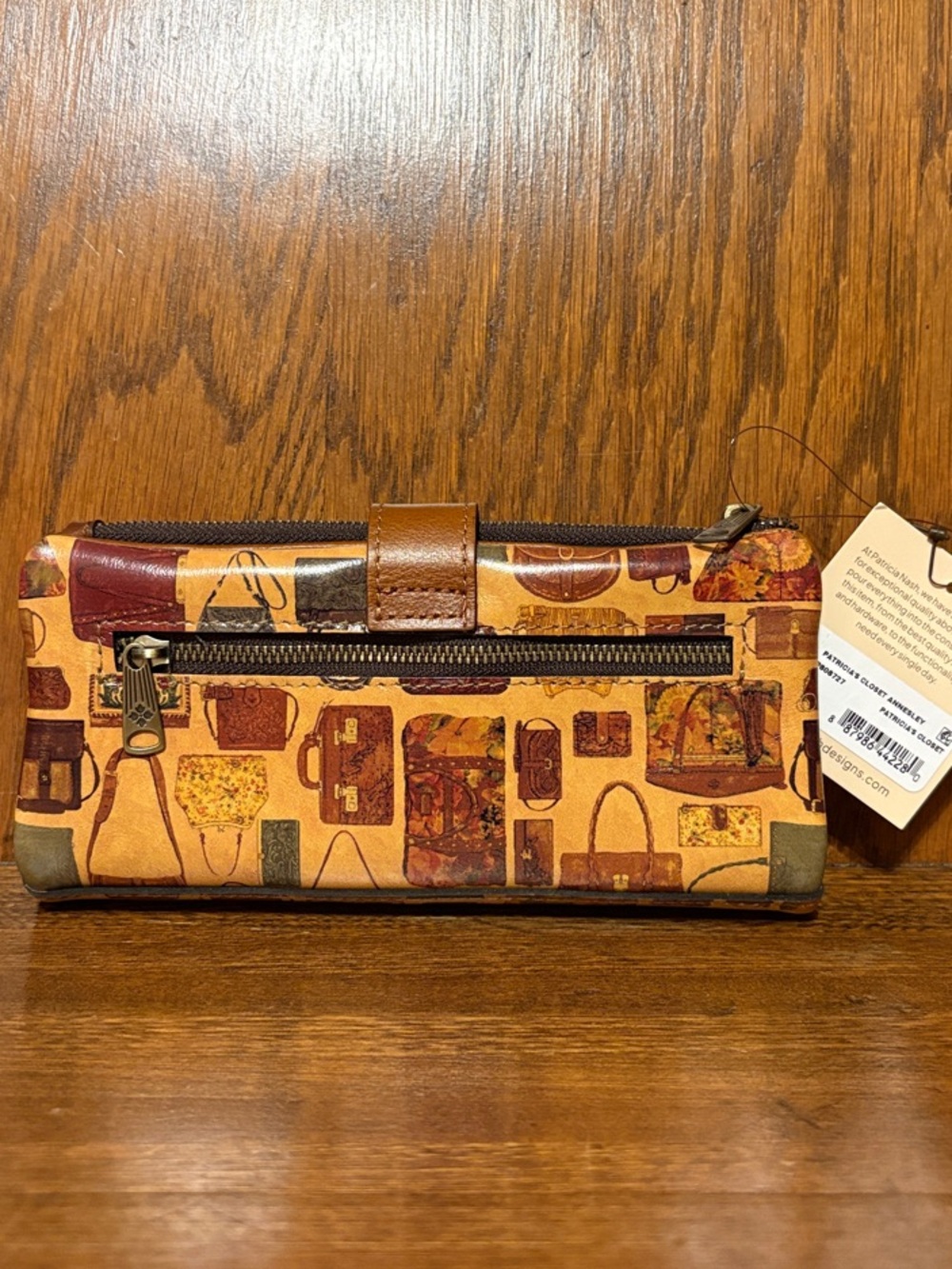 NWT-Patricia Nash-SET-Annesley Wallet/Wristlet & Scarf-Patricia’s Closet-$167 - Picture 3 of 14